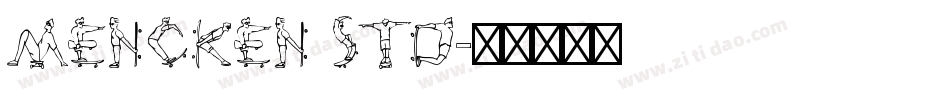 Mencken Std字体转换